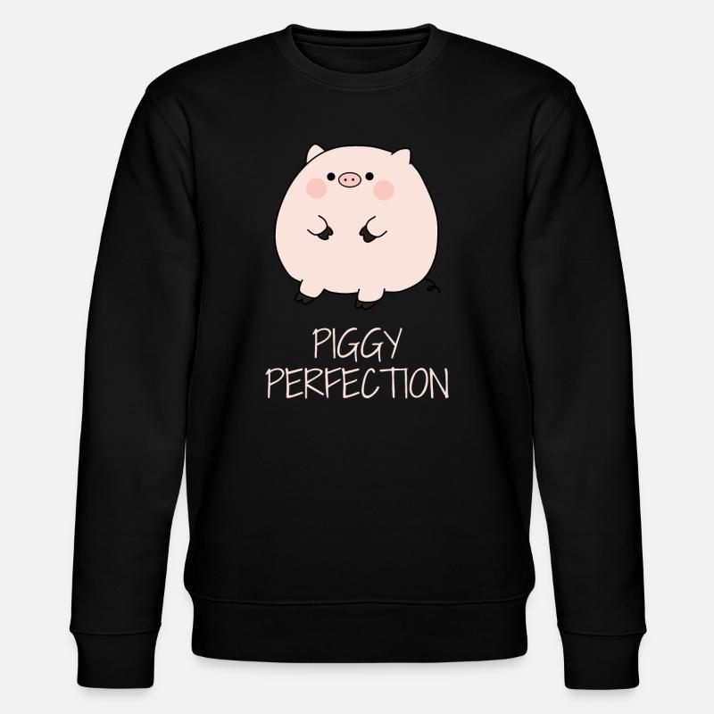 Petit cochon mignon - Sweat bio CHANGER Stanley/Stella Unisexe - noir