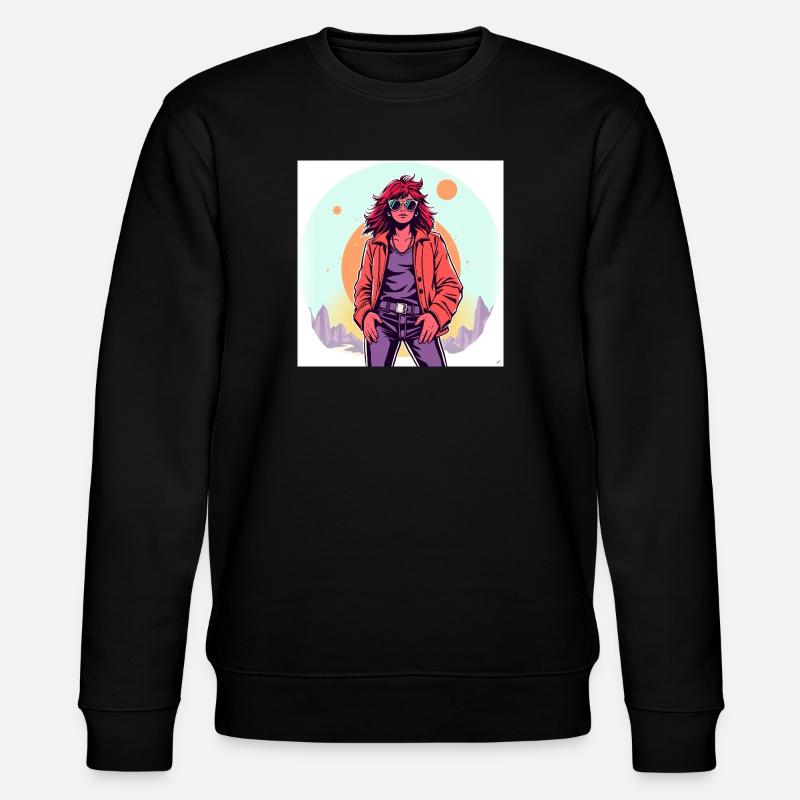 Style des années 90 - Sweat bio CHANGER Stanley/Stella Unisexe - noir