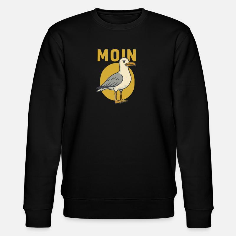 Moin Seagull - Sweat bio CHANGER Stanley/Stella Unisexe - noir