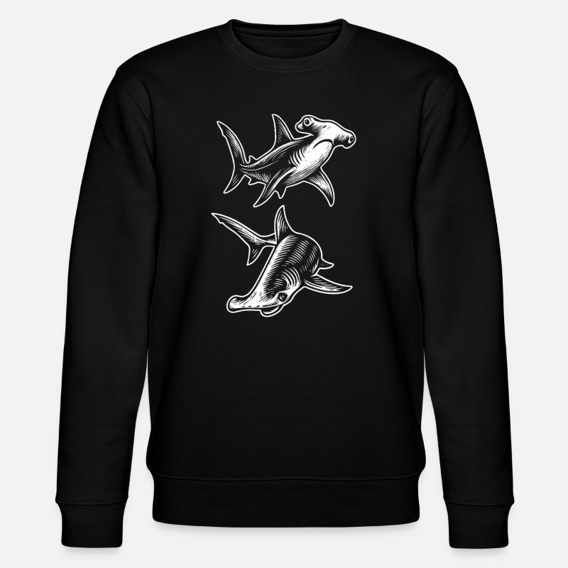 Cadeau requin marteau - Sweat bio CHANGER Stanley/Stella Unisexe - noir