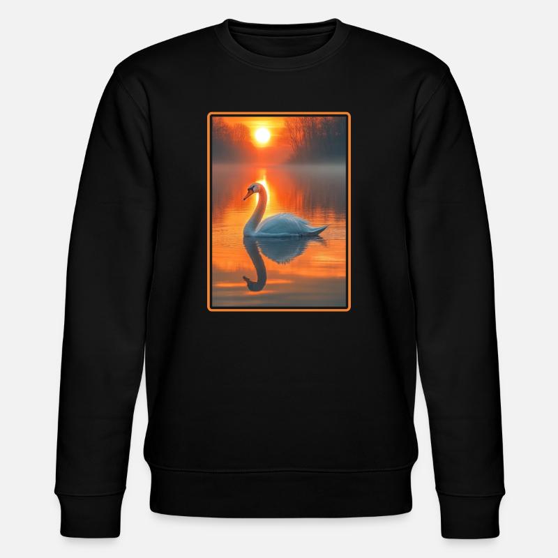 Cygnes Cygne - Sweat bio CHANGER Stanley/Stella Unisexe - noir