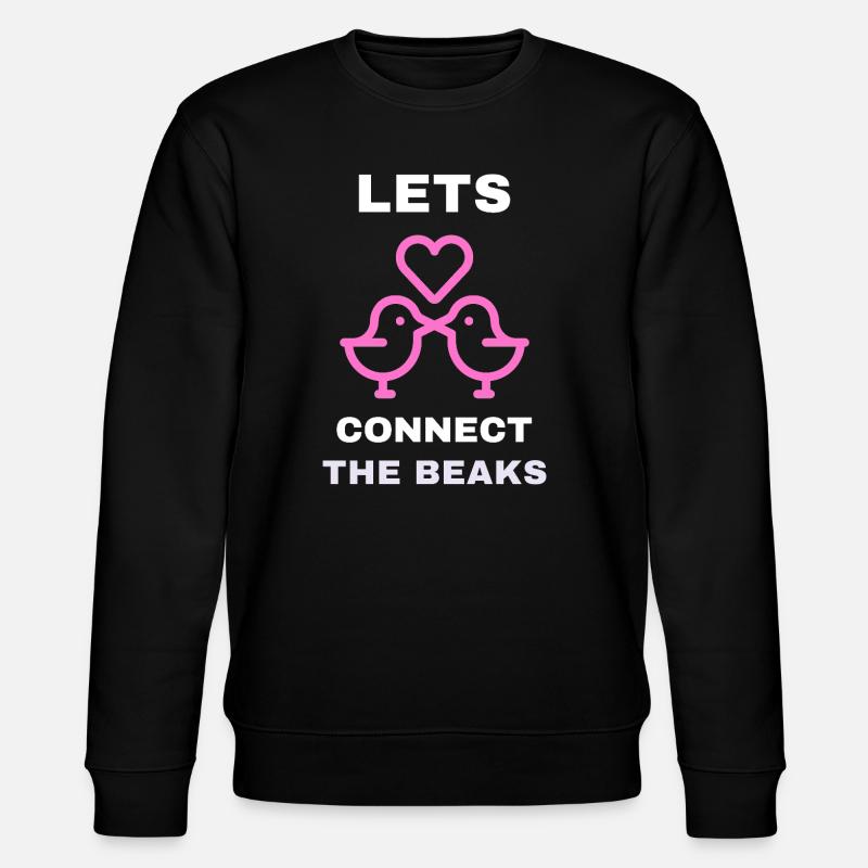Connectons les becs - Sweat bio CHANGER Stanley/Stella Unisexe - noir