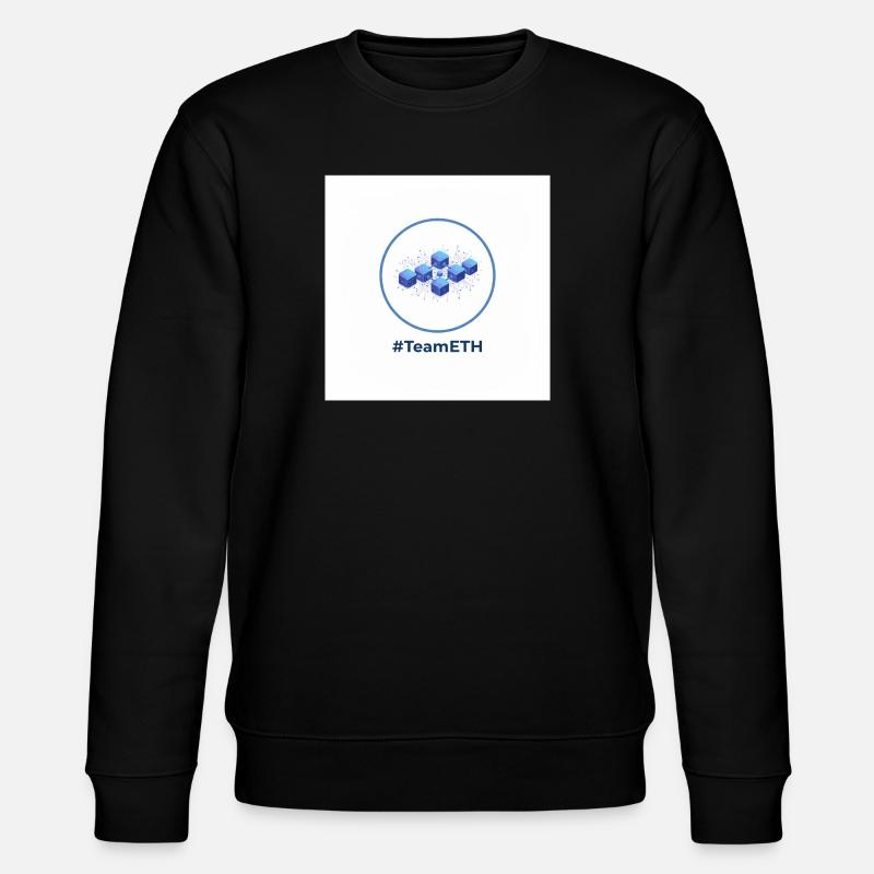 TeamETH node network - Stanley/Stella CHANGER Unisex Organic Sweatshirt - black