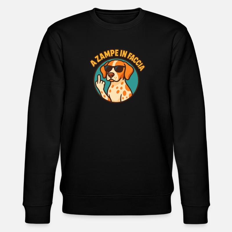 Avec les pattes dans le visage - Sweat bio CHANGER Stanley/Stella Unisexe - noir