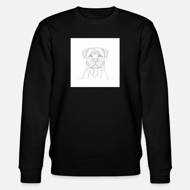 Rottweiler - Stanley/Stella Unisex Bio-Sweatshirt CHANGER  - Schwarz