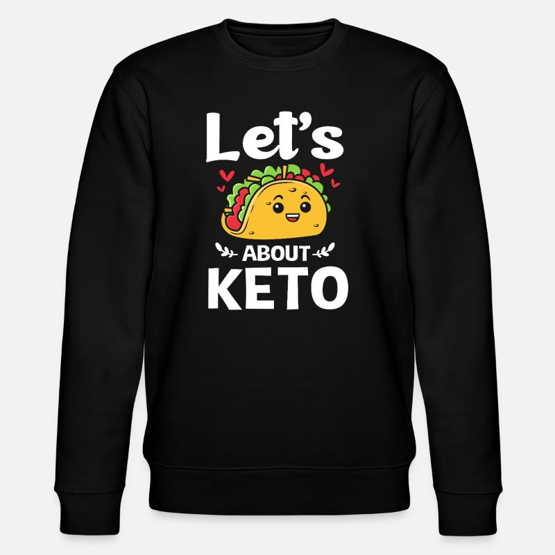 Keto - Stanley/Stella CHANGER Unisex Organic Sweatshirt - black