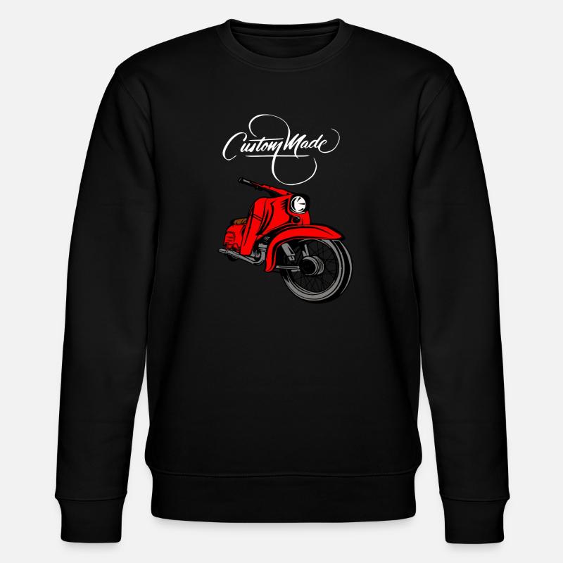 Simson Schwalbe GDR Moped - Stanley/Stella CHANGER Unisex Organic Sweatshirt - black