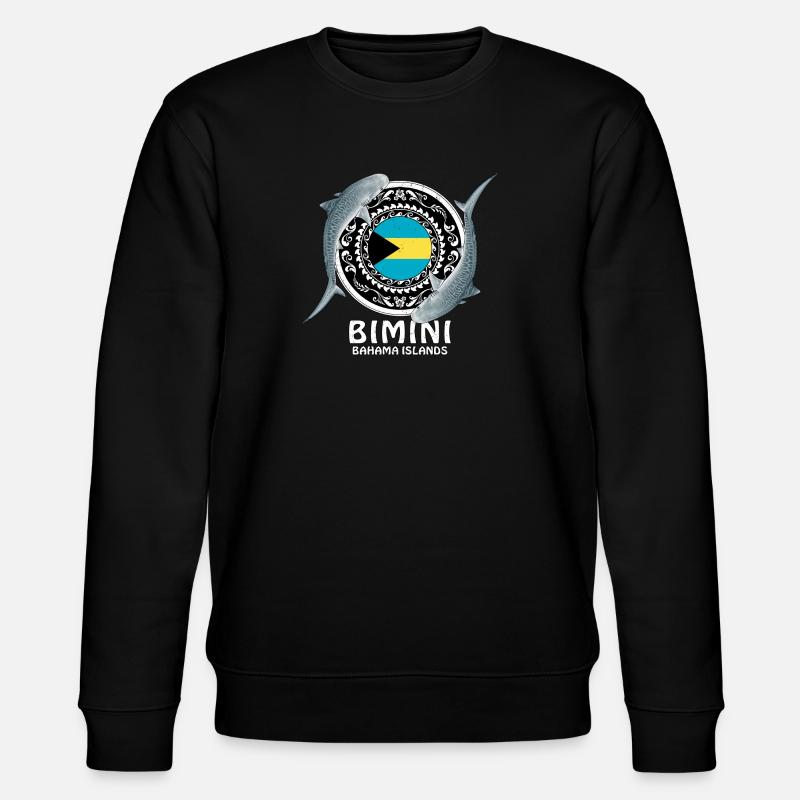 Bimini Bahamas - Stanley/Stella Unisex Bio-Sweatshirt CHANGER  - Schwarz