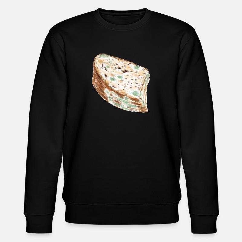 Moisis pain / champignons / champignons - Sweat bio CHANGER Stanley/Stella Unisexe - noir