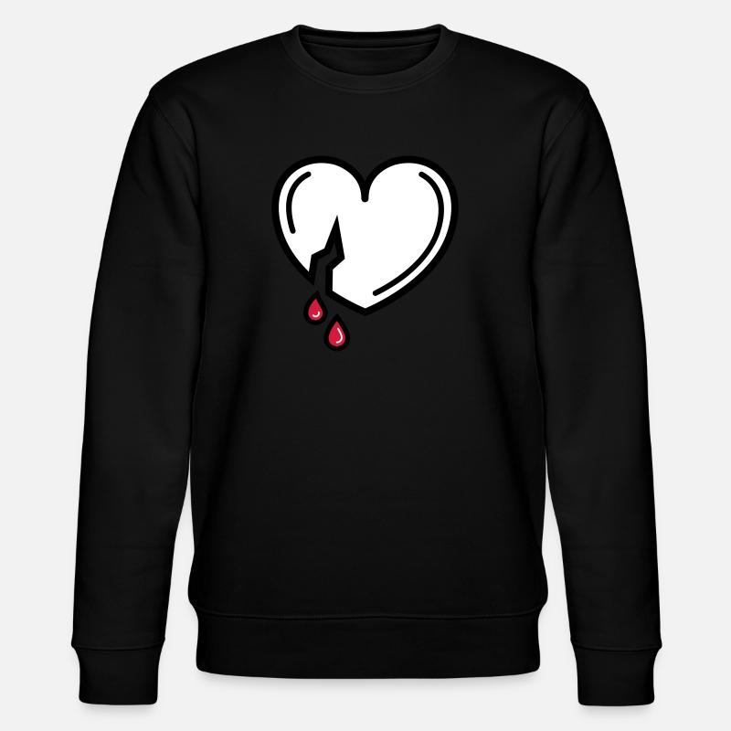 Amour sanglant - Sweat bio CHANGER Stanley/Stella Unisexe - noir