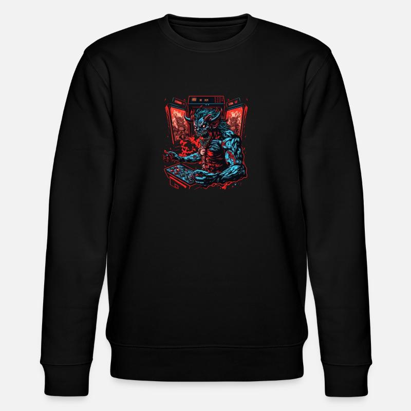 arcademon - Stanley/Stella Unisex Bio-Sweatshirt CHANGER  - Schwarz