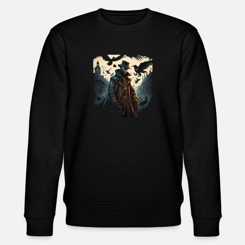 Médecin de la peste - Sweat bio CHANGER Stanley/Stella Unisexe - noir