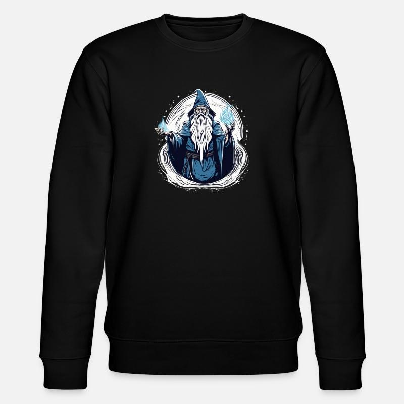 Le vieux sorcier - Sweat bio CHANGER Stanley/Stella Unisexe - noir