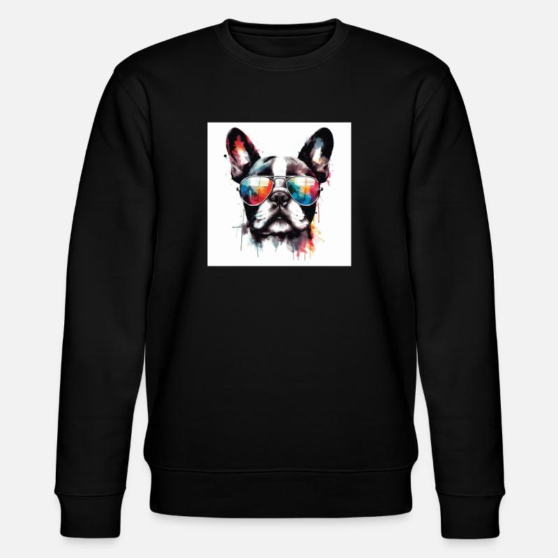 Matón genial - Sudadera ecológica unisex CHANGER de Stanley/Stella - negro