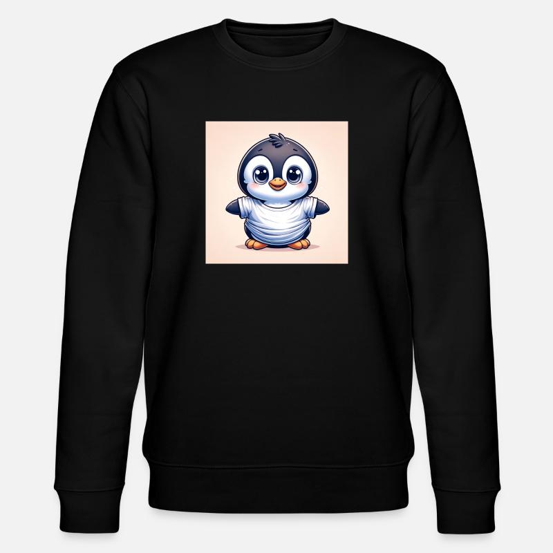 Penguins deux - Sweat bio CHANGER Stanley/Stella Unisexe - noir