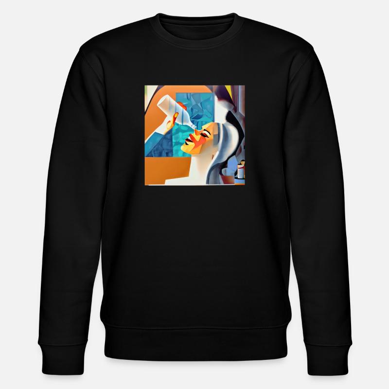 Already empty? - Stanley/Stella CHANGER Unisex Organic Sweatshirt - black