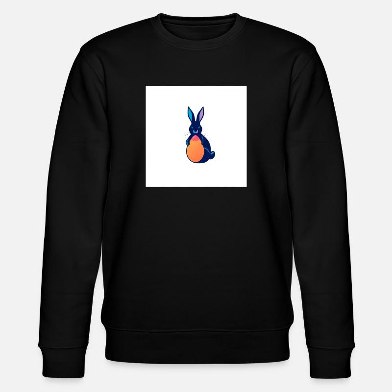 Hasi’s Ostermärchen - Stanley/Stella Unisex Bio-Sweatshirt CHANGER  - Schwarz