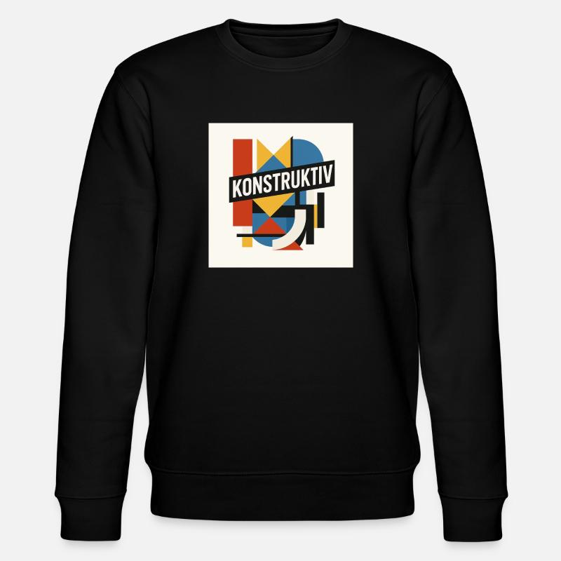 constructive - Stanley/Stella CHANGER Unisex Organic Sweatshirt - black