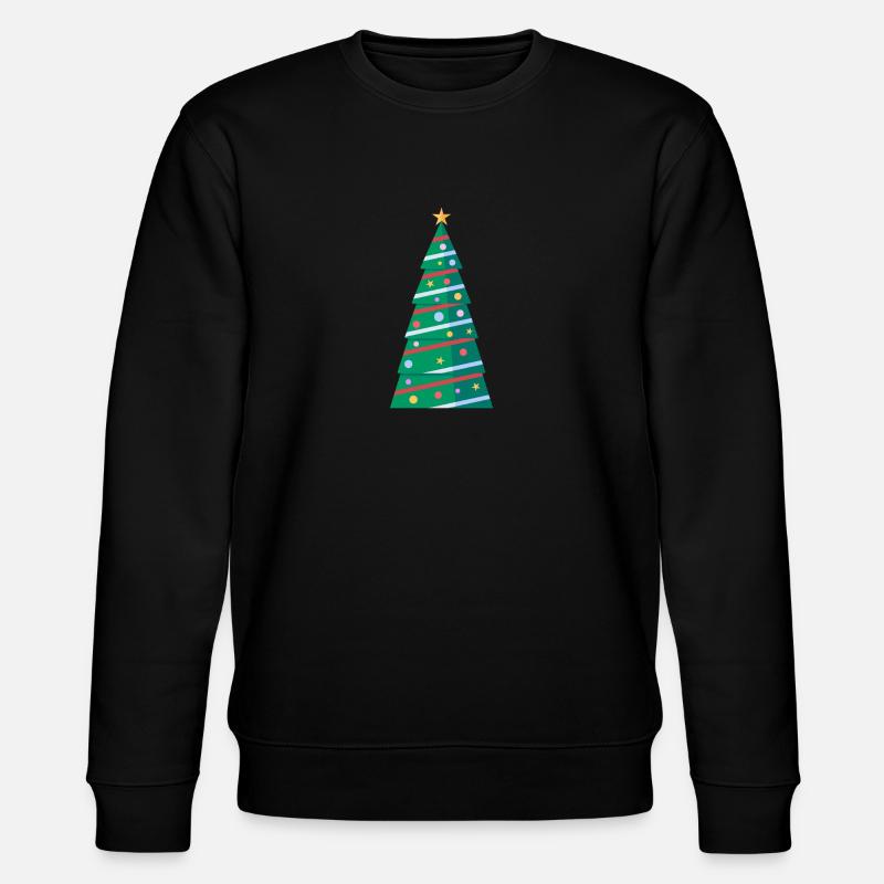 Weihnachten - Stanley/Stella Unisex Bio-Sweatshirt CHANGER  - Schwarz