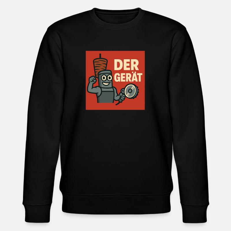 der gerät - Stanley/Stella Unisex Bio-Sweatshirt CHANGER  - Schwarz