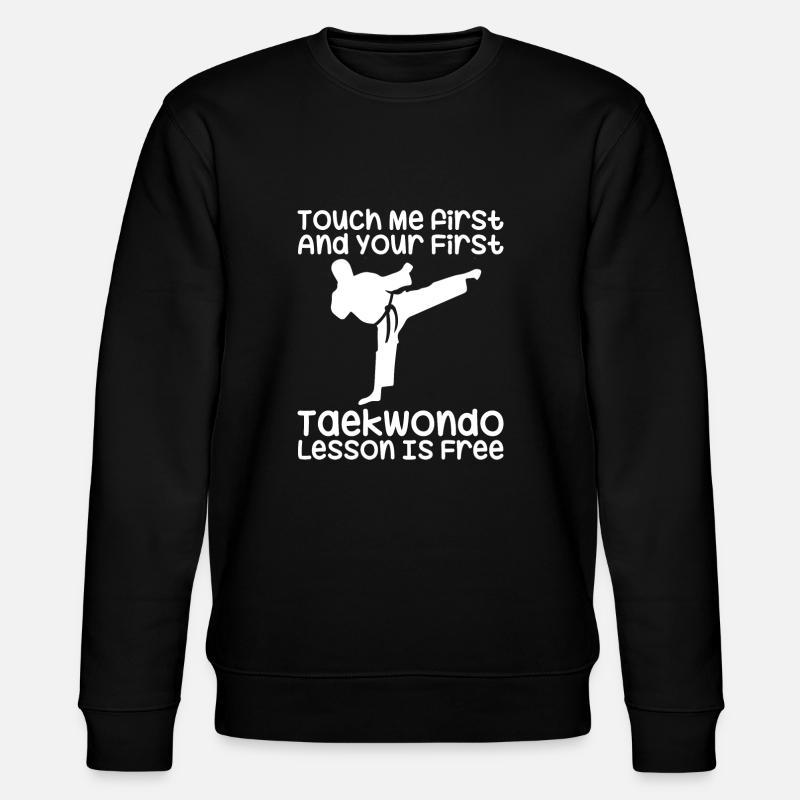 Taekwondo - Stanley/Stella Unisex Bio-Sweatshirt CHANGER - Schwarz