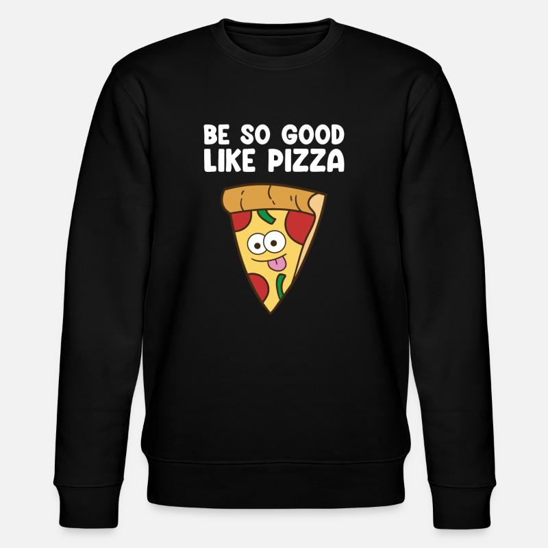 Pizza - Sweat bio CHANGER Stanley/Stella Unisexe - noir