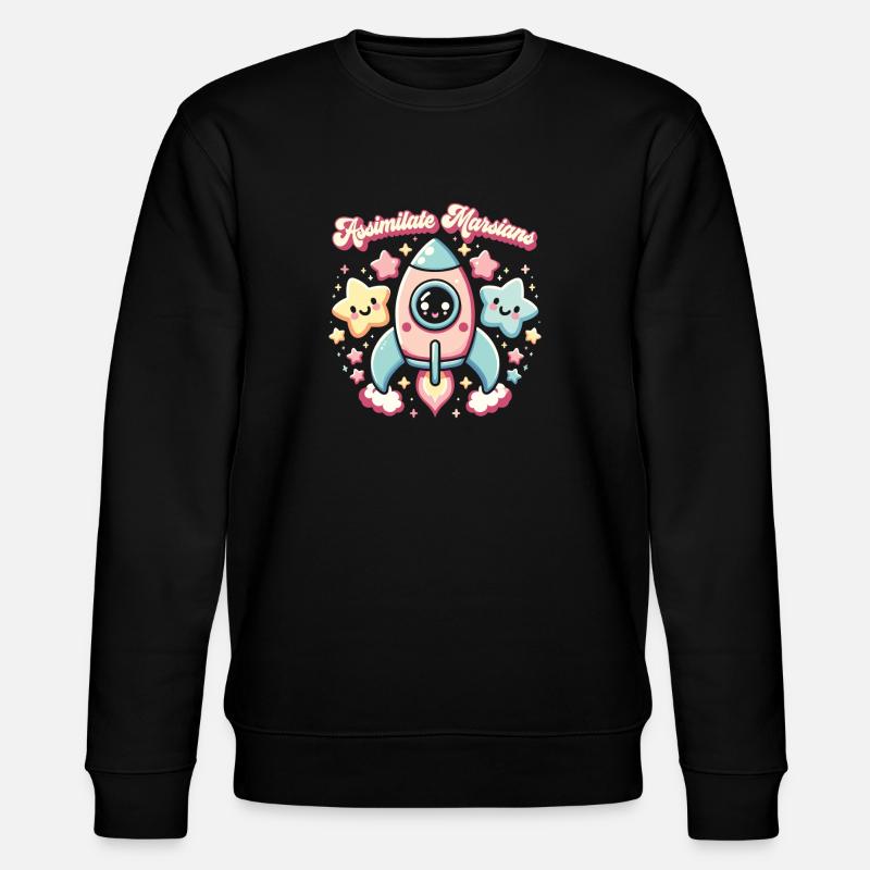 Fusée - Sweat bio CHANGER Stanley/Stella Unisexe - noir