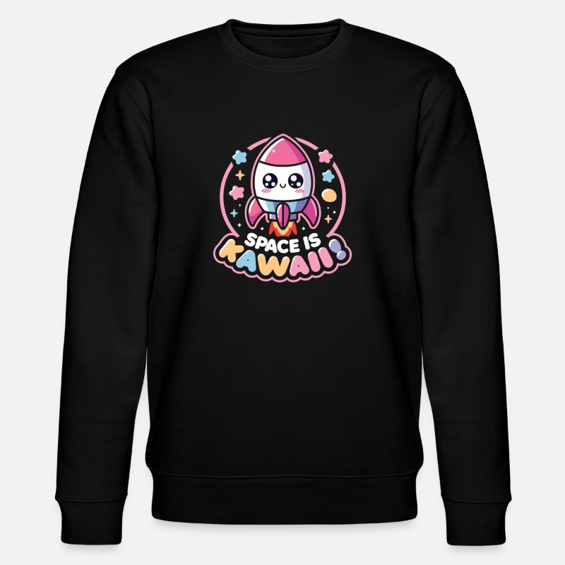 Rocket - Stanley/Stella CHANGER Unisex Organic Sweatshirt - black