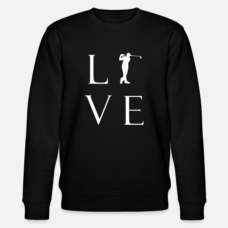 Love Golf - Sweat bio CHANGER Stanley/Stella Unisexe - noir