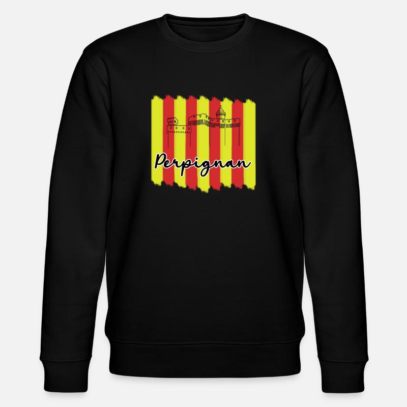 OBV - Perpignan sang & or - Sweat bio CHANGER Stanley/Stella Unisexe - noir