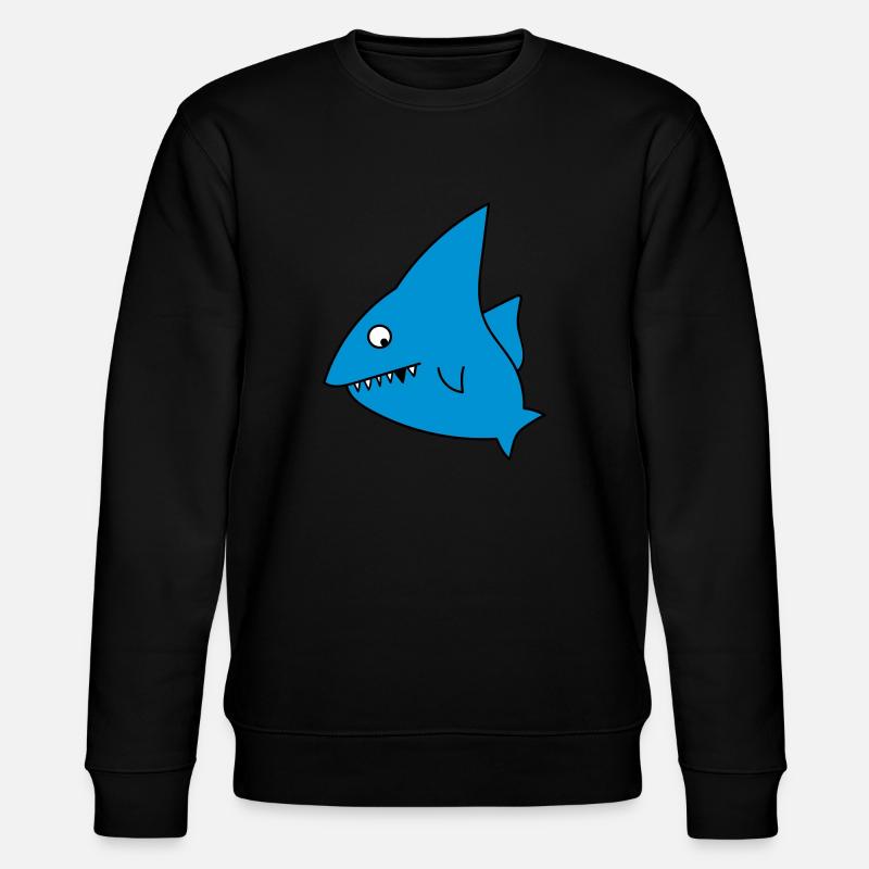 Requin drôle - Sweat bio CHANGER Stanley/Stella Unisexe - noir