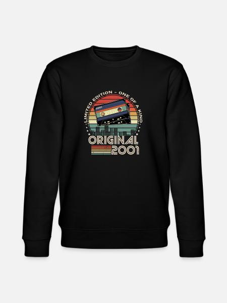 Limited Edition 2001 23rd Anniversary - Stanley/Stella CHANGER Unisex Organic Sweatshirt - black
