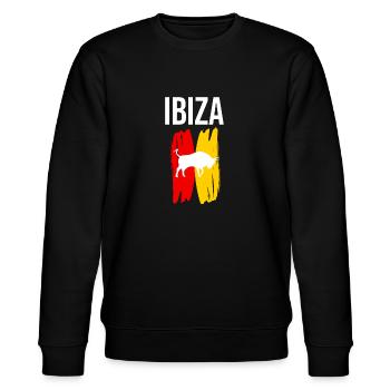 Meilleur cadeau souvenir Ibiza Ibiza - Sweat bio CHANGER Stanley/Stella Unisexe - noir - Devant - Nik (191cm) & Marisol (170cm)