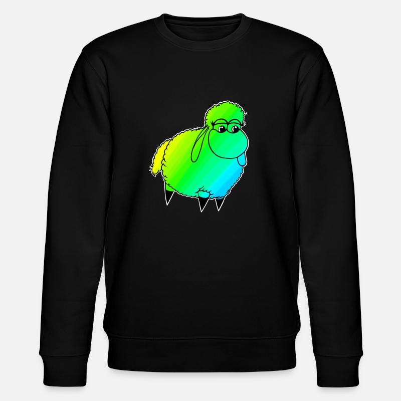 Wolly Sheeeepling Vague rétro - Sweat bio CHANGER Stanley/Stella Unisexe - noir