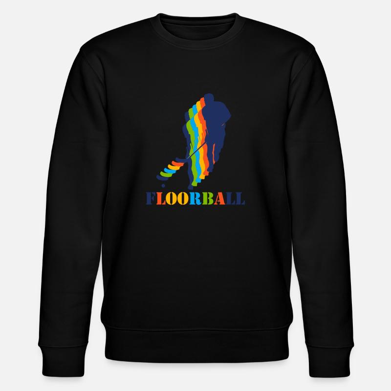 Floorball - Stanley/Stella CHANGER Unisex Organic Sweatshirt - black