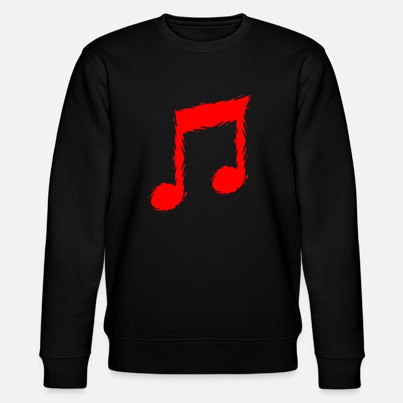 Note de musique - Sweat bio CHANGER Stanley/Stella Unisexe - noir