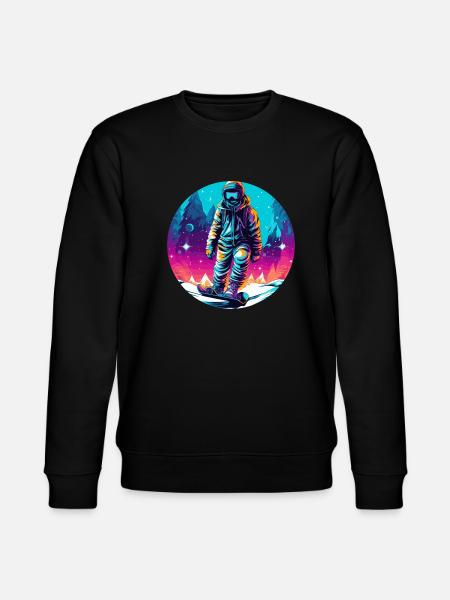 Snowboard ou ski puis après-ski - Sweat bio CHANGER Stanley/Stella Unisexe - noir