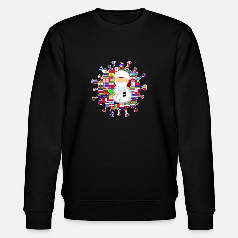 Injection létale - Sweat bio CHANGER Stanley/Stella Unisexe - noir