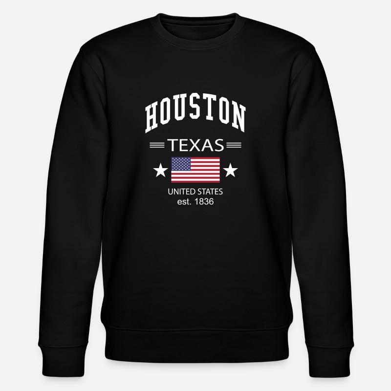 Houston - Stanley/Stella Unisex Bio-Sweatshirt CHANGER  - Schwarz
