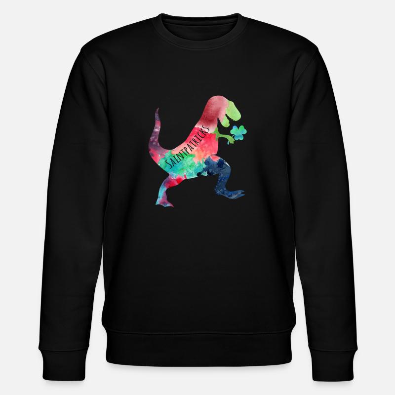 Saint Patrick Trex - Sweat bio CHANGER Stanley/Stella Unisexe - noir