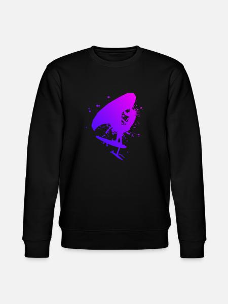 Wingsurf femme hommes wingsurf foilwing - Sweat bio CHANGER Stanley/Stella Unisexe - noir