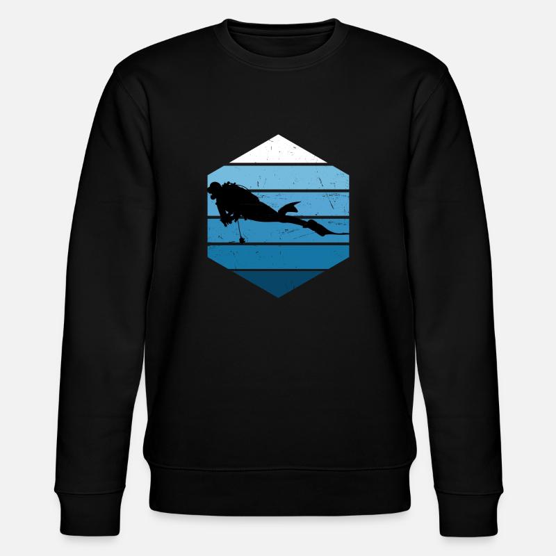 Plongeur Plongeur Libre Plongeur Tauchen - Sweat bio CHANGER Stanley/Stella Unisexe - noir
