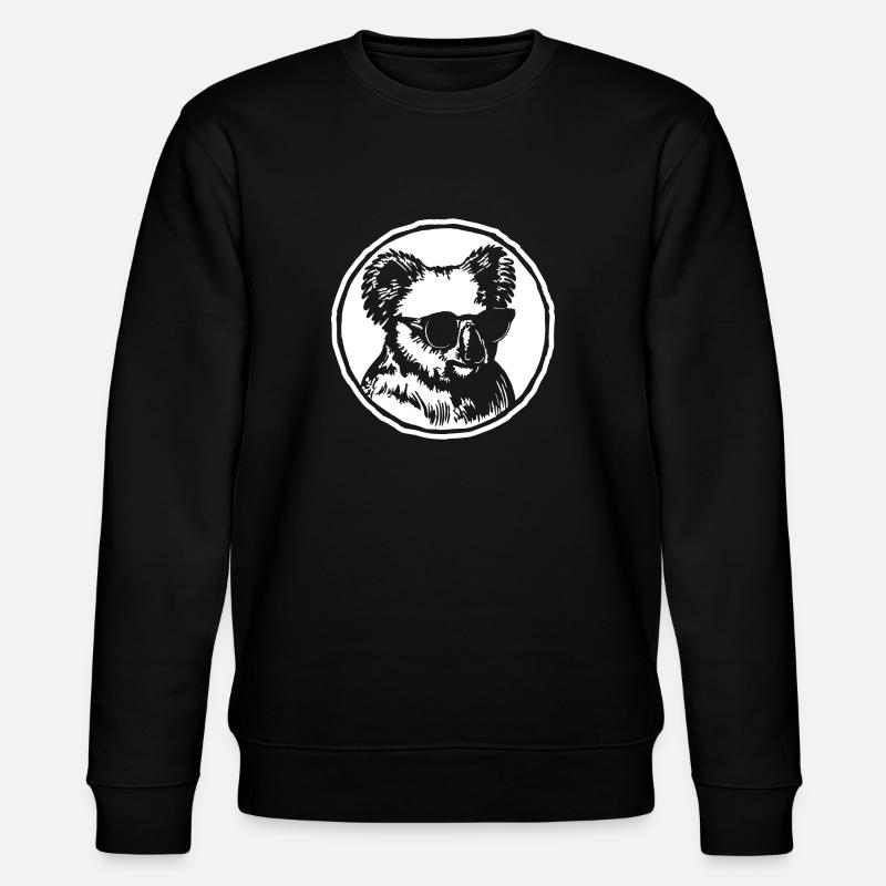 Koala - Sweat bio CHANGER Stanley/Stella Unisexe - noir