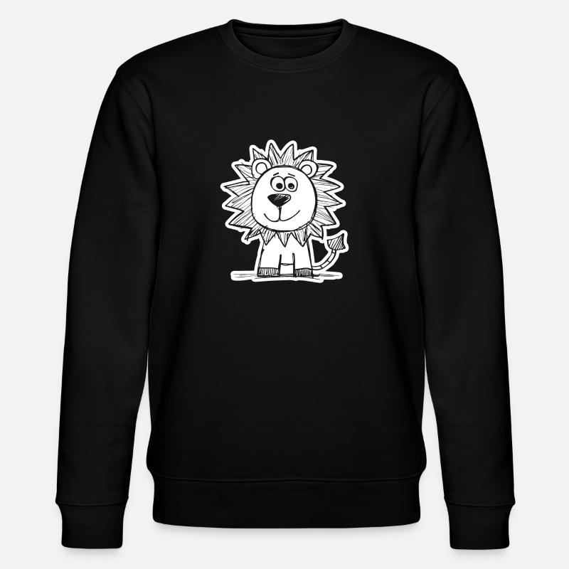 Lion Tête de Lion - Sweat bio CHANGER Stanley/Stella Unisexe - noir