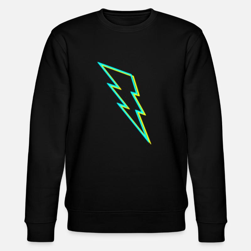 Blitz ϟ - Stanley/Stella Unisex Bio-Sweatshirt CHANGER  - Schwarz
