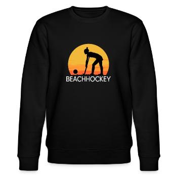 Hockey de plage Hockey de plage Hockey de plage Hockey de plage - Sweat bio CHANGER Stanley/Stella Unisexe - noir - Devant - Nik (191cm) & Marisol (170cm)