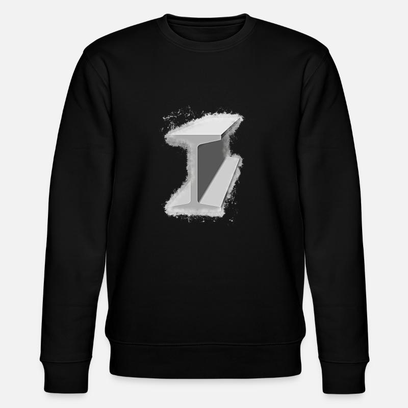Träger Eisen hell glühend - Stanley/Stella Unisex Bio-Sweatshirt CHANGER  - Schwarz