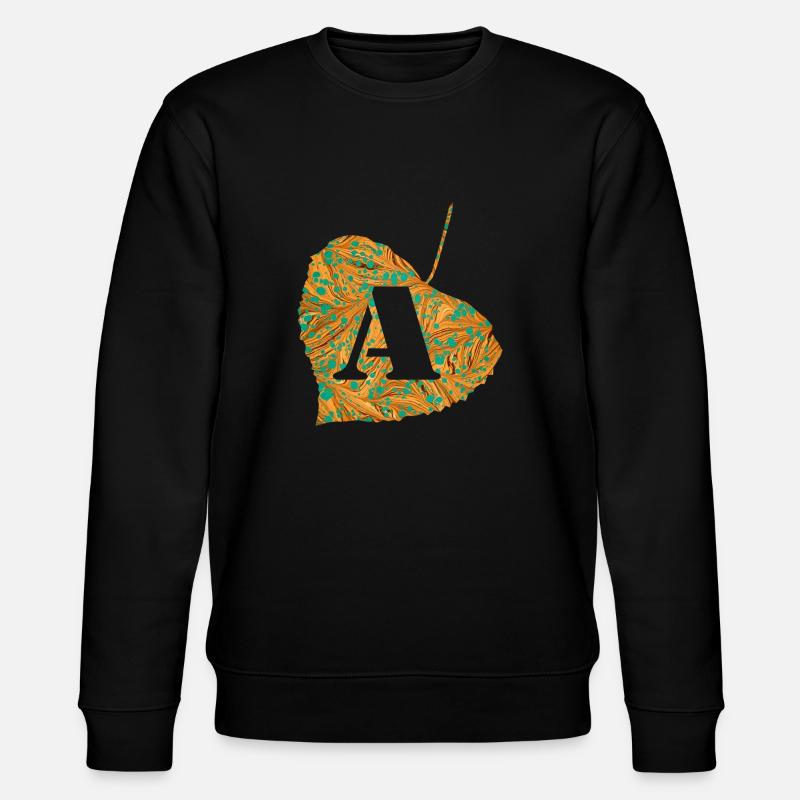 Feuille E 95 A - Sweat bio CHANGER Stanley/Stella Unisexe - noir
