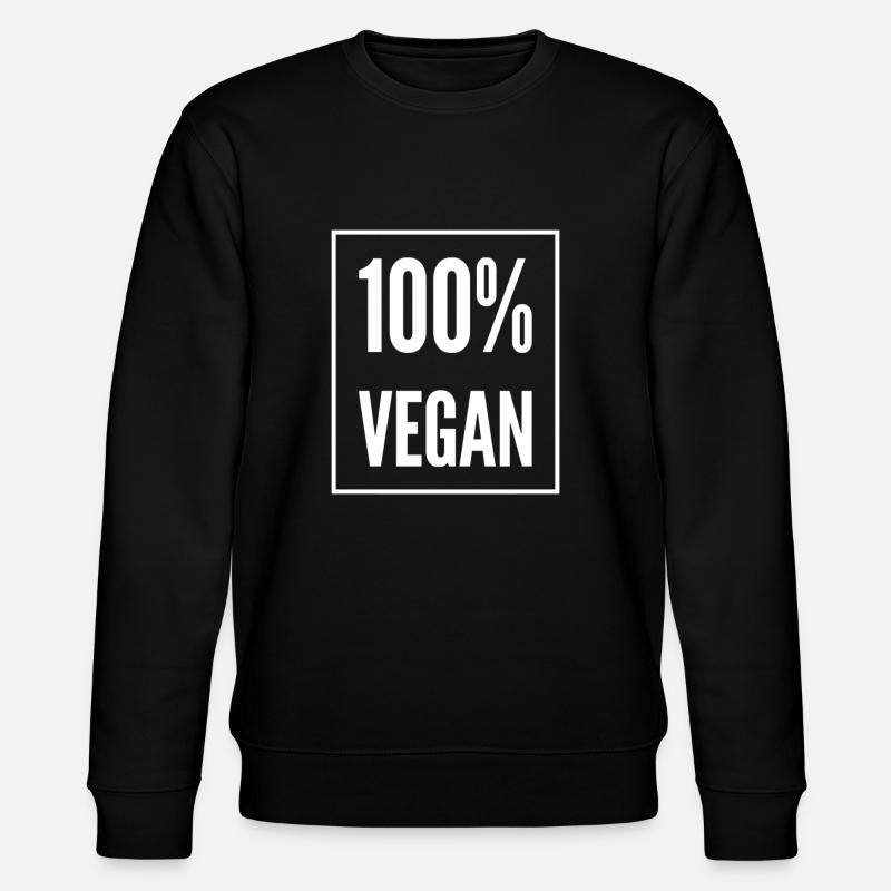 100% végétalien - Sweat bio CHANGER Stanley/Stella Unisexe - noir