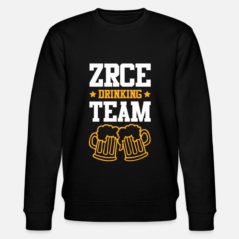Zrce Drinking Team - Stanley/Stella CHANGER Unisex Organic Sweatshirt - black